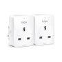 TP-Link Tapo P100 Pack de 2 Enchufes Inteligentes Wi-Fi Blanco