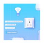 TP-Link Tapo P100 Pack de 2 Enchufes Inteligentes Wi-Fi Blanco