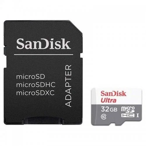 SanDisk Ultra microSDHC 32 GB con Adaptador SD SanDisk Ultra microSDHC 32 GB con Adaptador SD