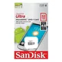 SanDisk Tarjeta de Memoria Micro SDHC 32GB Clase 10 UHS-I U1 Velocidad 100MB/s con Adaptador SDSQUNR-032G-GN3MA