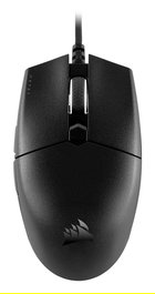 Corsair Katar Pro XT CH-930C111-EU Ratón Gaming Ambidextro Óptico 18000 DPI, 6 Botones, Negro, Cable USB Tipo A