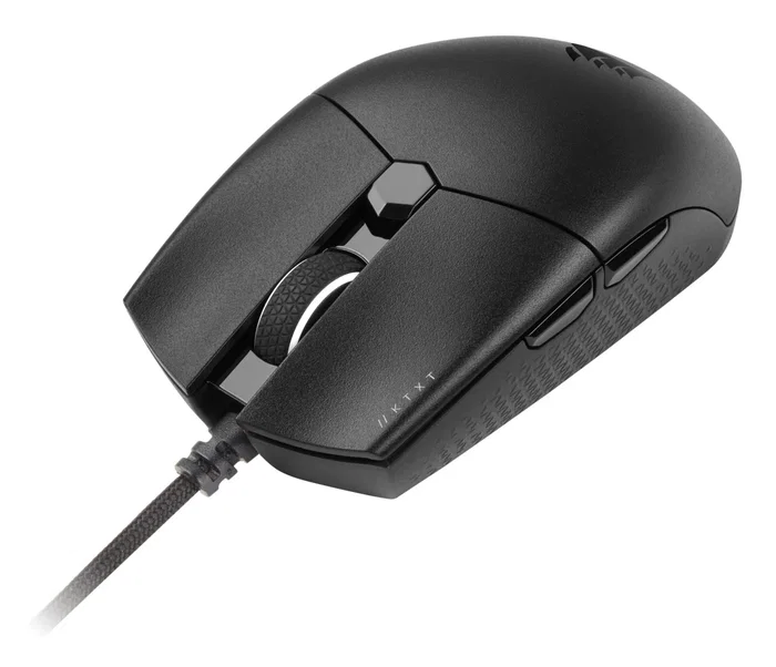 Corsair Katar Pro XT CH-930C111-EU Ratón Gaming Ambidextro Óptico 18000 DPI, 6 Botones, Negro, Cable USB Tipo A