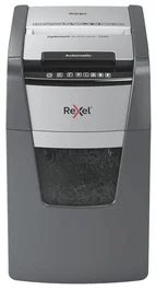 Rexel Optimum AutoFeed+ 130X Trituradora Papel Corte Cruzado 4x28 mm 44 L 55 dB Negro Plata