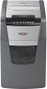Rexel Optimum AutoFeed+ 130X Destructora de papel Corte cruzado Negro, Plata