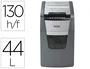 Rexel Optimum AutoFeed+ 130X Destructora de papel Corte cruzado Negro, Plata