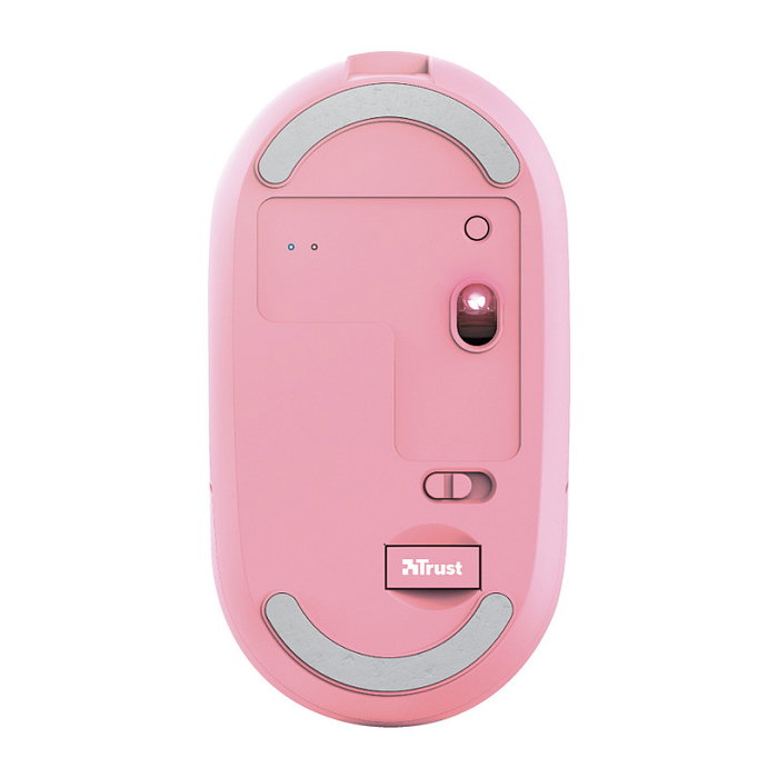 Trust Puck Ratón Inalámbrico Ambidextro Rosa Trust Puck Ratón Inalámbrico Ambidextro Rosa