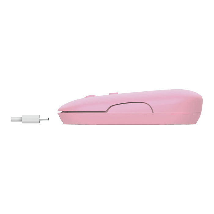 Trust Puck Ratón Inalámbrico Ambidextro Rosa Trust Puck Ratón Inalámbrico Ambidextro Rosa