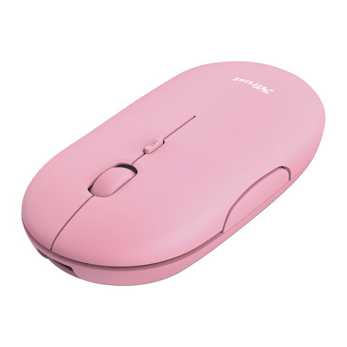 Trust Puck Ratón Inalámbrico Ambidextro Rosa Trust Puck Ratón Inalámbrico Ambidextro Rosa