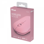 Trust Ratón Inalámbrico Bluetooth Puck Recargable 1600 DPI Rosa
