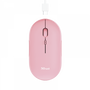 Trust Ratón Inalámbrico Bluetooth Puck Recargable 1600 DPI Rosa