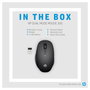 HP Dual Mode Black Mouse 300 Negro
