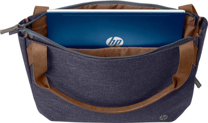 HP Renew 14 Tote Navy - Bolsa de viaje de plástico reciclado - HP Renew Series HP Renew 14 Tote Navy - Bolsa de viaje de plástico reciclado - HP Renew Series