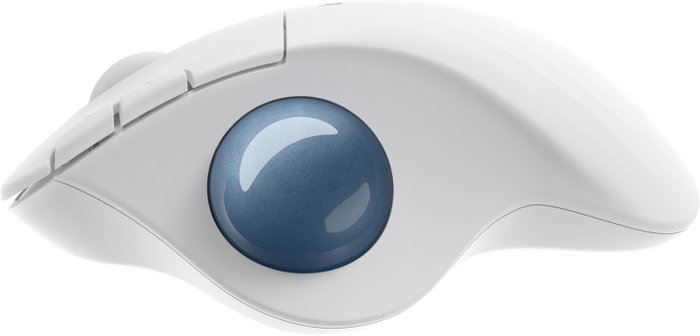 Logitech ERGO M575 Ratón Trackball Inalámbrico Blanco Logitech ERGO M575 Ratón Trackball Inalámbrico Blanco