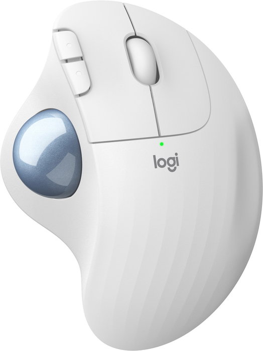 Logitech ERGO M575 Ratón Trackball Inalámbrico Blanco Logitech ERGO M575 Ratón Trackball Inalámbrico Blanco