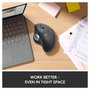 Logitech ERGO M575 Ratón Trackball Inalámbrico Blanco