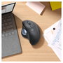 Logitech ERGO M575 Ratón Trackball Inalámbrico Blanco