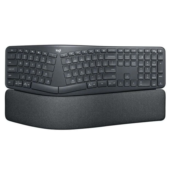 Logitech Ergo K860 Teclado Ergonómico Inalámbrico Español Grafito Logitech Ergo K860 Teclado Ergonómico Inalámbrico Español Grafito