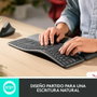 Logitech Ergo K860 Teclado Ergonómico Inalámbrico Español Grafito