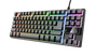 Trust GXT 833 Thado Teclado Gaming TKL Compacto Negro/Plata