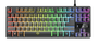 Trust GXT 833 Thado Teclado Gaming TKL Compacto Negro/Plata