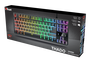 Trust GXT 833 Thado Teclado Gaming TKL Compacto Negro/Plata