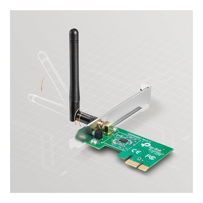 TP-Link TL-WN781ND Tarjeta de Red Inalámbrica 150Mbps PCI Express TP-Link TL-WN781ND Tarjeta de Red Inalámbrica 150Mbps PCI Express