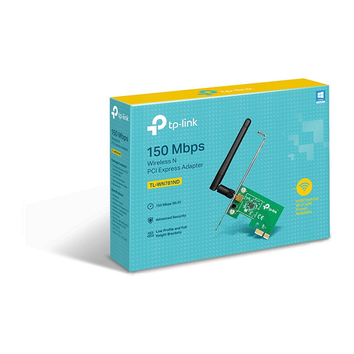 TP-Link TL-WN781ND Tarjeta de Red Inalámbrica 150Mbps PCI Express TP-Link TL-WN781ND Tarjeta de Red Inalámbrica 150Mbps PCI Express