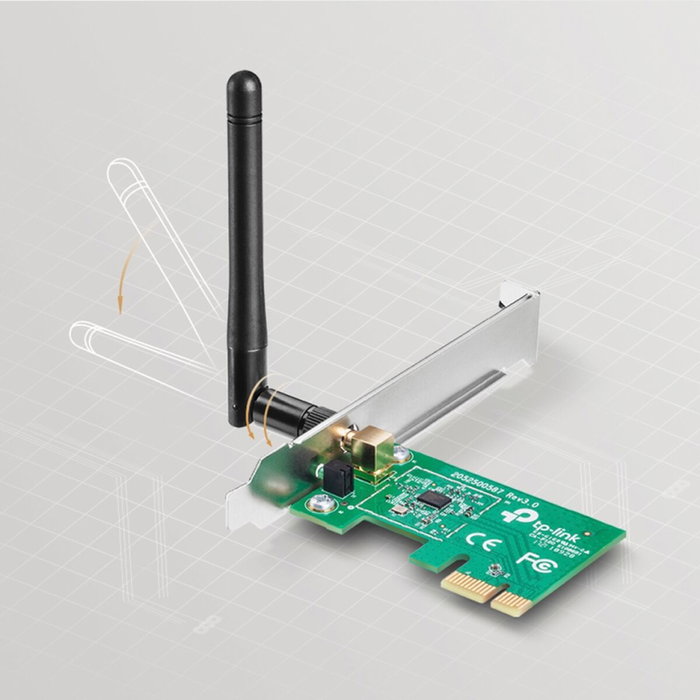 TP-Link TL-WN781ND Tarjeta de Red Inalámbrica 150Mbps PCI Express TP-Link TL-WN781ND Tarjeta de Red Inalámbrica 150Mbps PCI Express