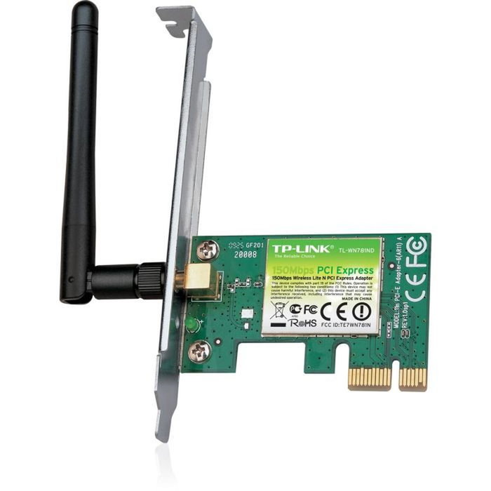 TP-Link TL-WN781ND Tarjeta de Red Inalámbrica 150Mbps PCI Express TP-Link TL-WN781ND Tarjeta de Red Inalámbrica 150Mbps PCI Express