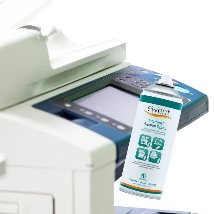 Ewent EW5611 Kit Limpiador Espray Alcohol Isopropílico 400ml - Para Placas Electrónicas, Ordenadores e Impresoras