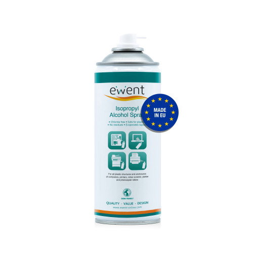 EWENT EW5611 Pulverizador Alcohol Isopropílico 400ml Limpieza Placas Electrónicas EWENT EW5611 Pulverizador Alcohol Isopropílico 400ml Limpieza Placas Electrónicas