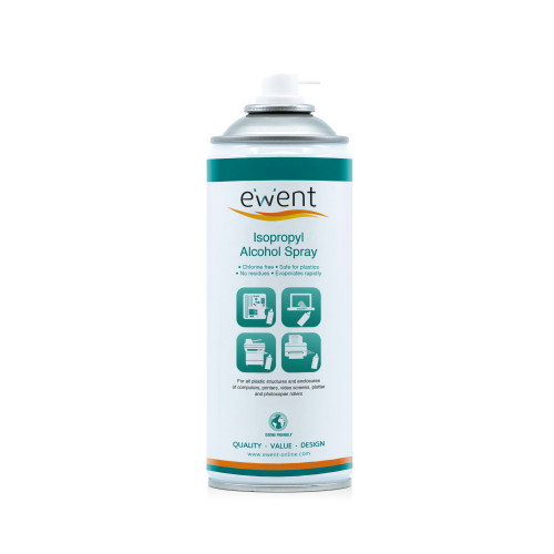 EWENT EW5611 Pulverizador Alcohol Isopropílico 400ml Limpieza Placas Electrónicas EWENT EW5611 Pulverizador Alcohol Isopropílico 400ml Limpieza Placas Electrónicas