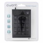 Ewent EW3102 Teclado Numérico USB Negro