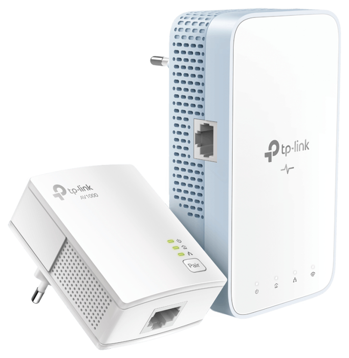 TP-Link TL-WPA7517 Kit de adaptadores Powerline AV1000 con Wi-Fi AC750 Blanco