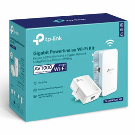 TP-Link TL-WPA7517 Kit de adaptadores Powerline AV1000 con Wi-Fi AC750 Blanco