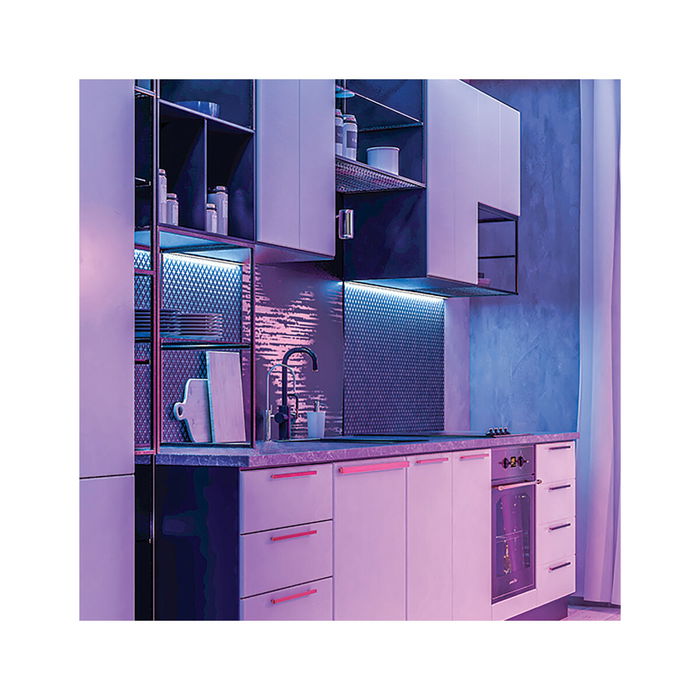 Tiras LED Muvit iO Negro Multicolor Dorado F 5 m