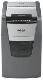 Rexel Optimum AutoFeed+ 150X A Trituradora Papel Corte Cruzado 4x28mm 44L 55dB Negro Gris
