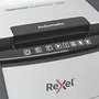 Rexel Optimum AutoFeed+ 150X - Destructora de papel de corte confeti P-4 automática para 150 hojas, tritura grapas y tarjetas, papelera de 44L