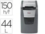 Rexel Optimum AutoFeed+ 150X Destructora de Papel de Corte Cruzado Negro y Gris