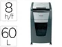 Rexel Optimum AutoFeed+ 225X Destructora de Papel Corte Cruzado Negro y Gris
