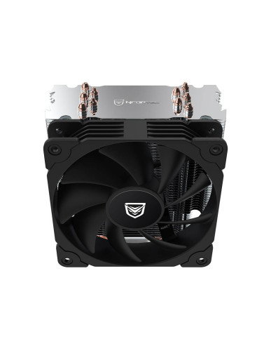 Nfortec Vela X Procesador Enfriador 12 cm Negro 1 pieza(s)