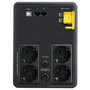 APC Back-UPS BX1200MI-GR 1200VA 650W SAI UPS Interactivo de 4 Salidas, Regulador de Voltaje (AVR), Batería VRLA, Puerto USB y LAN, Negro