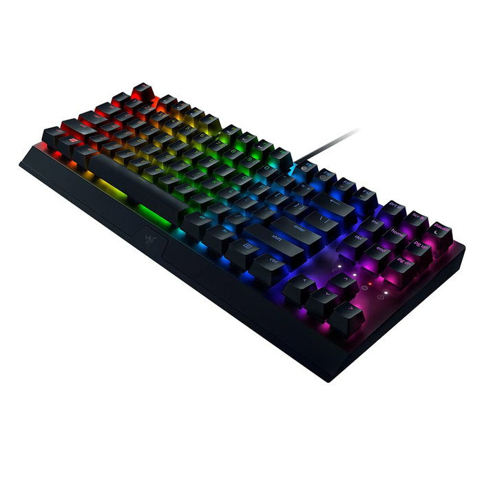 Razer BlackWidow V3 Tenkeyless Gaming Keyboard - Teclado Inglés US Layout - Retroiluminado RGB - Green Switches Mecánicos