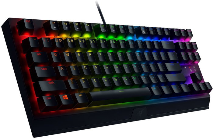 Razer BlackWidow V3 Tenkeyless Gaming Keyboard - Teclado Inglés US Layout - Retroiluminado RGB - Green Switches Mecánicos
