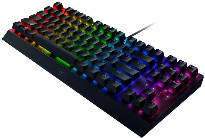 Razer BlackWidow V3 Tenkeyless Gaming Keyboard - Teclado Inglés US Layout - Retroiluminado RGB - Green Switches Mecánicos