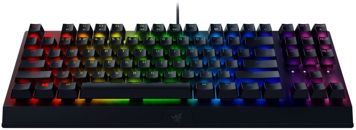 Razer BlackWidow V3 Tenkeyless Gaming Keyboard - Teclado Inglés US Layout - Retroiluminado RGB - Green Switches Mecánicos