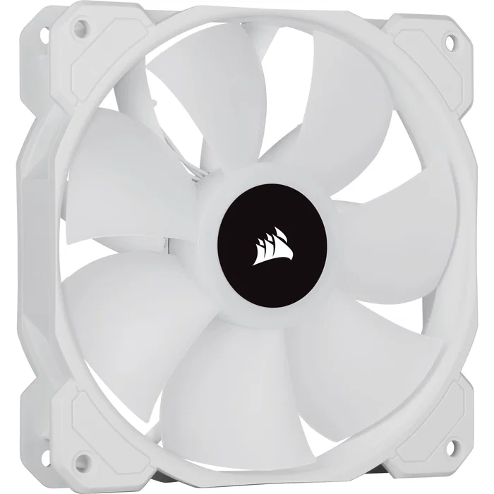 Corsair SP120 RGB ELITE Ventilador PC 120mm Blanco 3-Pack con AirGuide, PWM, 1500 RPM, 47.73 CFM Corsair SP120 RGB ELITE Ventilador PC 120mm Blanco 3-Pack con AirGuide, PWM, 1500 RPM, 47.73 CFM