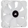 Corsair SP120 RGB ELITE Ventilador PC 120mm Blanco 3-Pack con AirGuide, PWM, 1500 RPM, 47.73 CFM