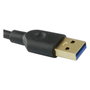 Equip Hub USB 3.0 con 4 Puertos Negro