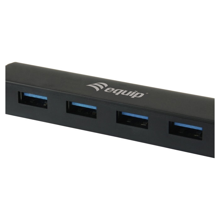 Equip Hub USB 3.0 con 4 Puertos Negro Equip Hub USB 3.0 con 4 Puertos Negro
